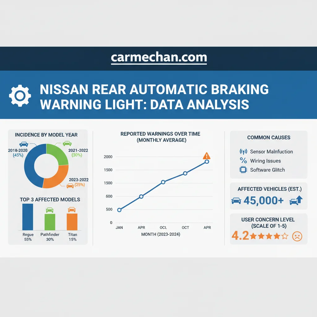 rear automatic braking warning light nissan data visualization chart