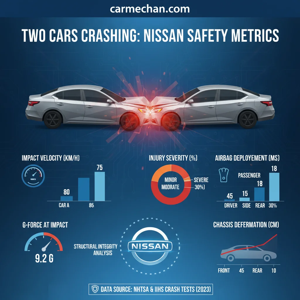 Unveiling Nissan Two Cars Crashing Symbol Real Safety Impact