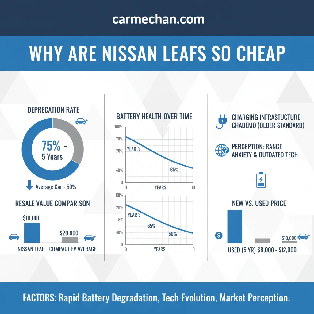 why are nissan leafs so cheap data visualization chart