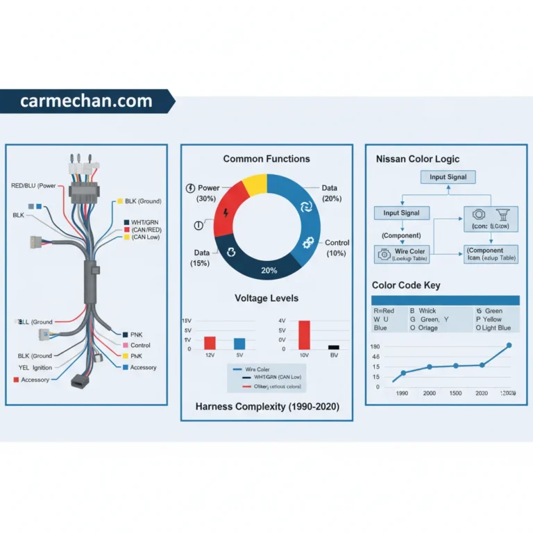 Nissan Wiring Diagram Color Codes Case Study Real Repair Outcomes