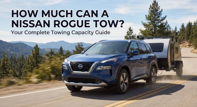 how much can a nissan rogue tow