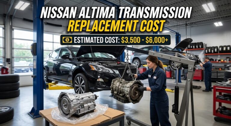 nissan altima transmission replacement cost