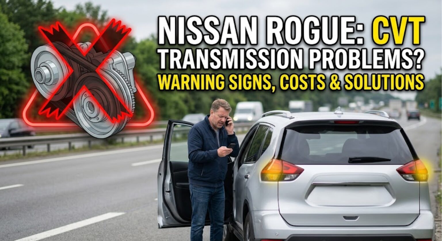 Nissan Rogue CVT Transmission Problems - Full Guide in 2026