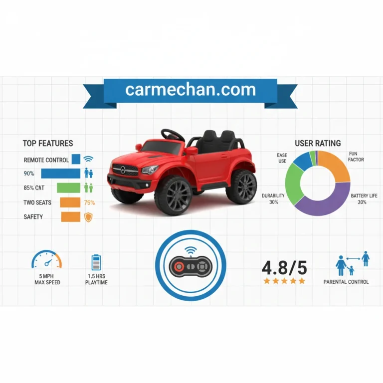 2 Seater Ride On Car With Remote Control Safety Buying Guide