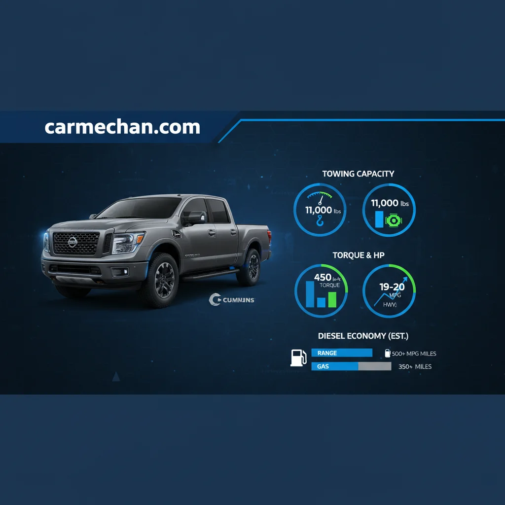 2019 Nissan Titan XD PRO-4X Diesel Towing Guide for 2026