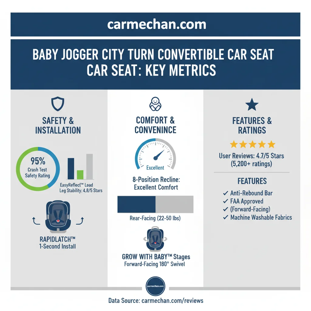 baby jogger city turn convertible car seat data visualization chart