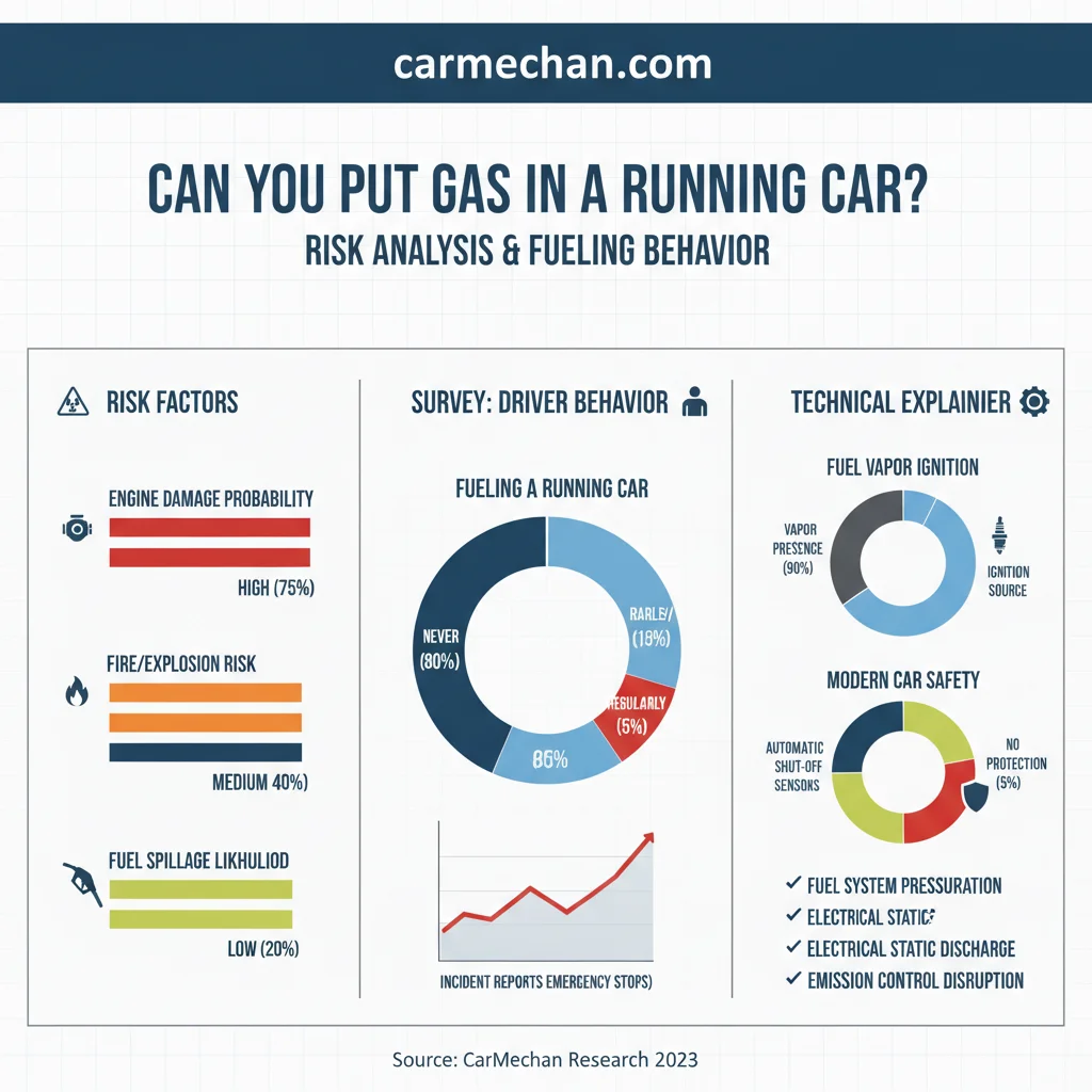 can you put gas in a running car data visualization chart