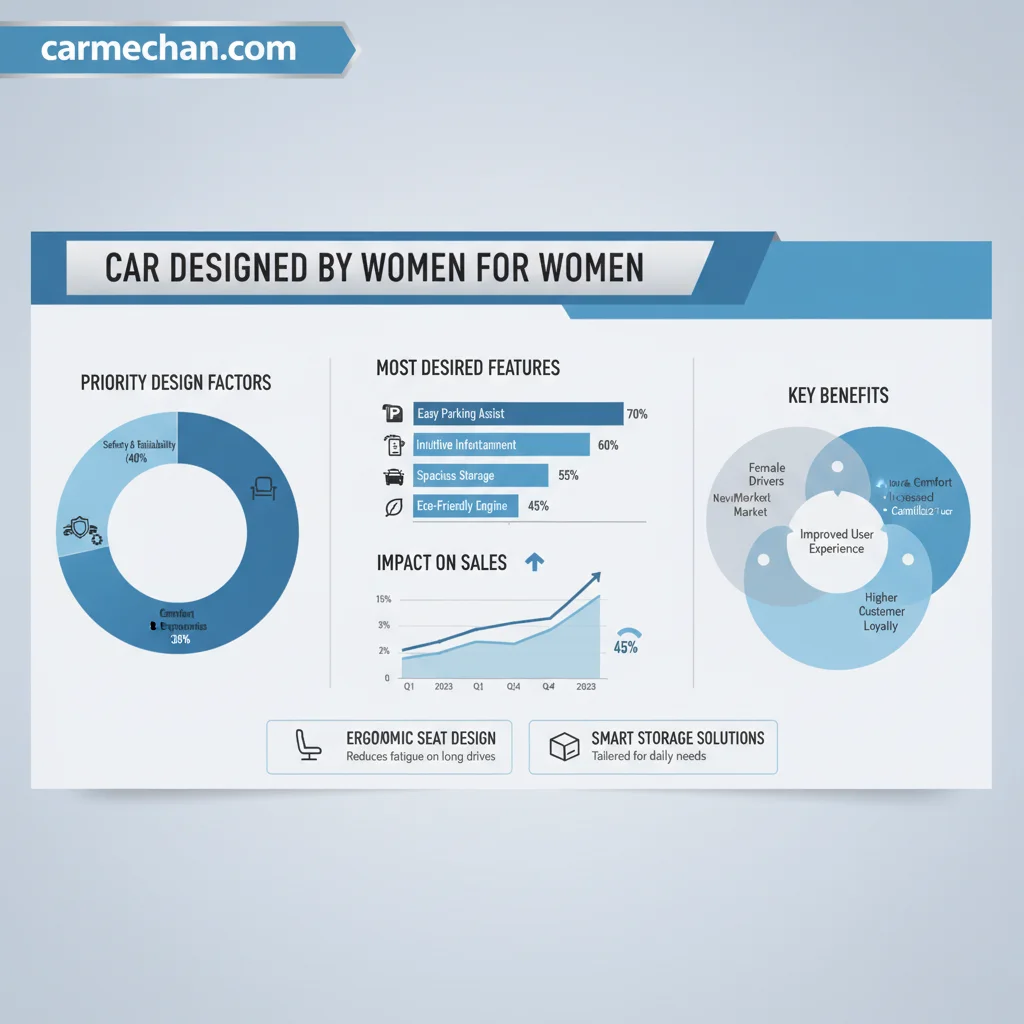 car designed by women for women data visualization chart