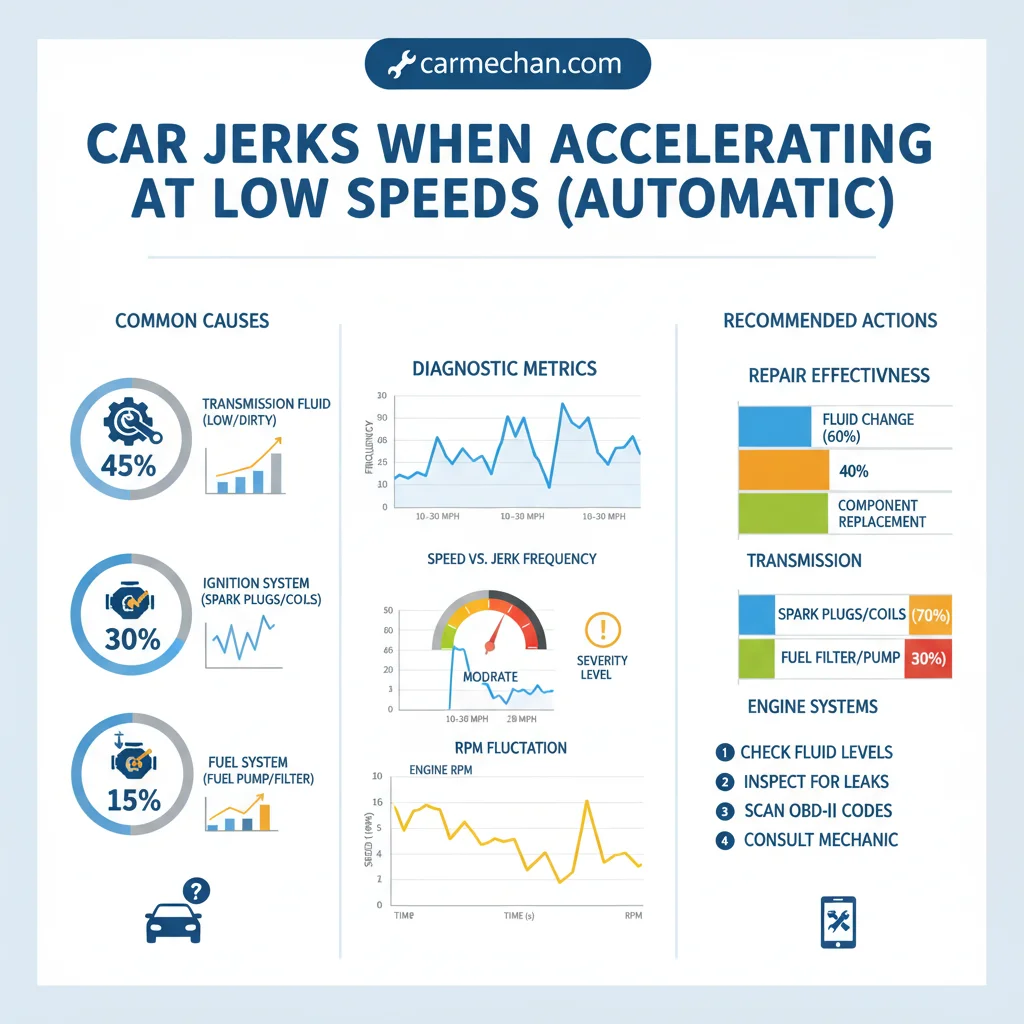 car jerks when accelerating at low speeds automatic data visualization chart