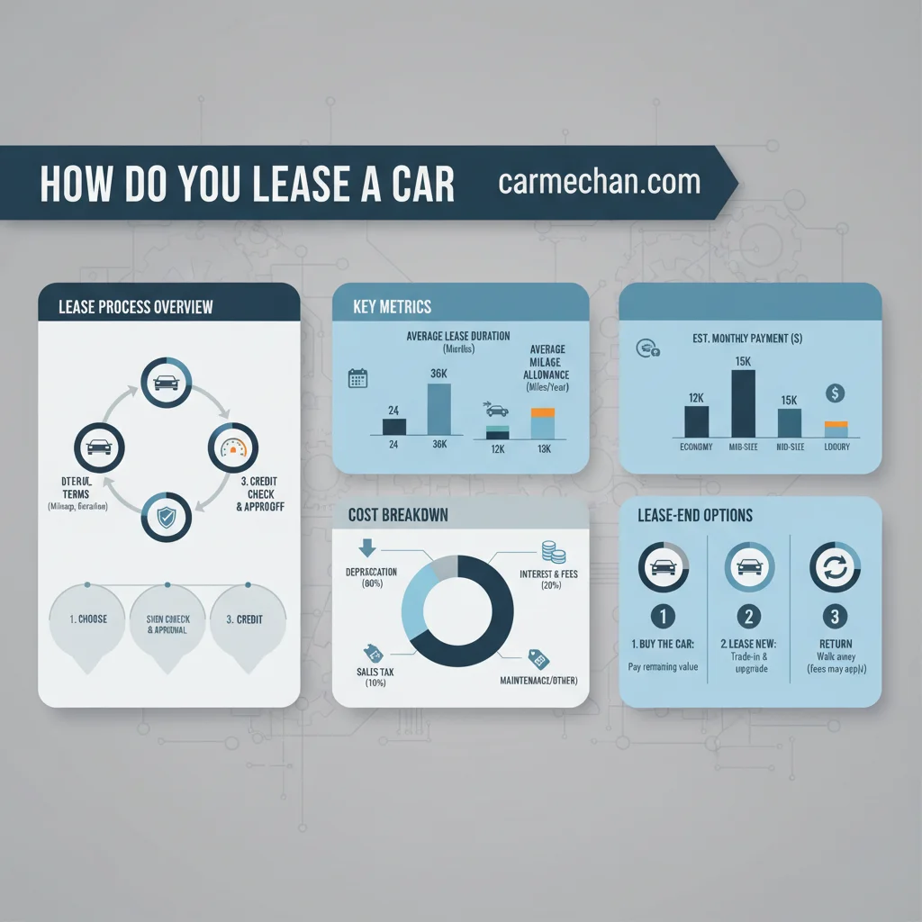 how do you lease a car data visualization chart