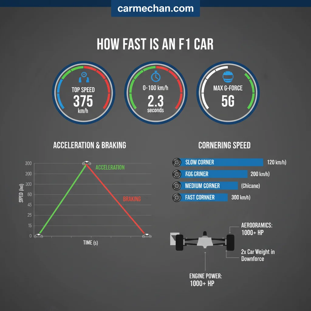 how fast is an f1 car data visualization chart