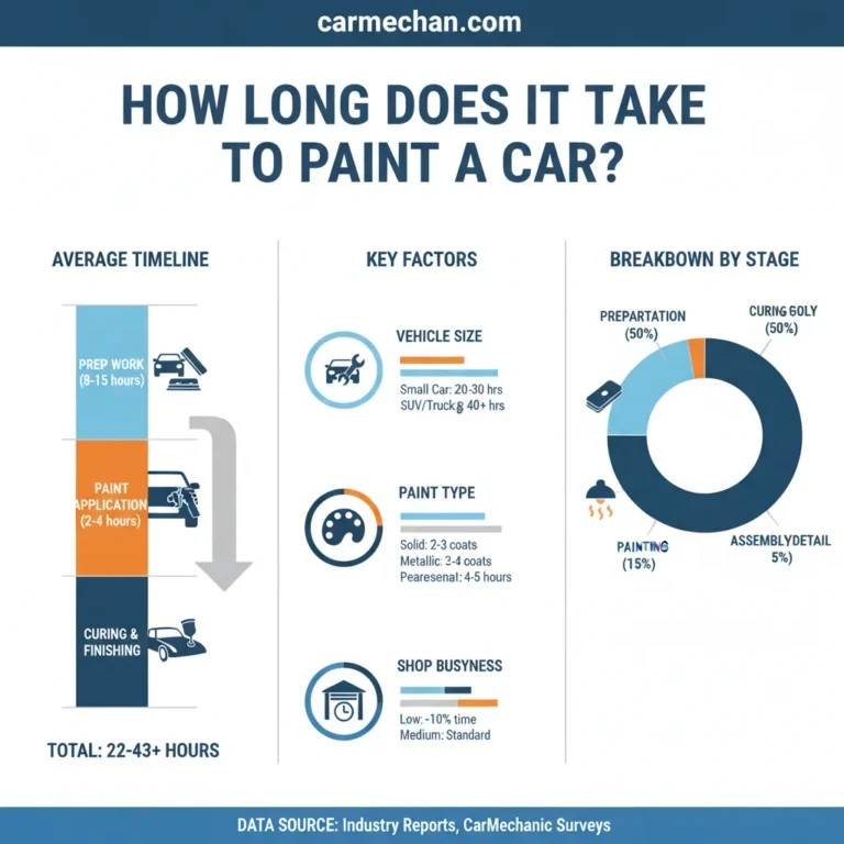 How Long Does It Take To Paint A Car 2026 Timelines