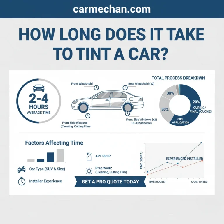 How Long Does It Take To Tint A Car In 2026