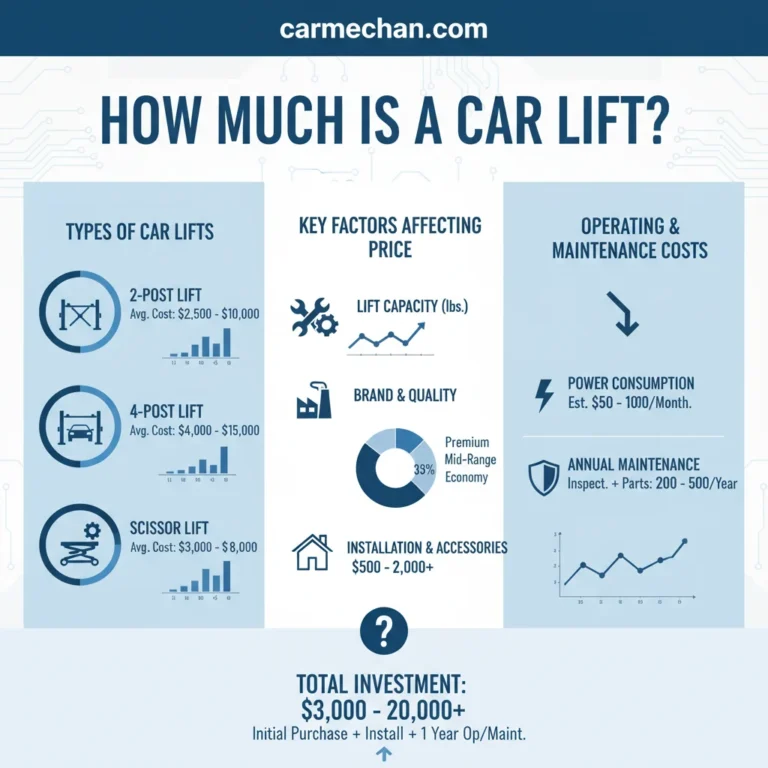 How Much Is A Car Lift In 2026 Pricing Guide