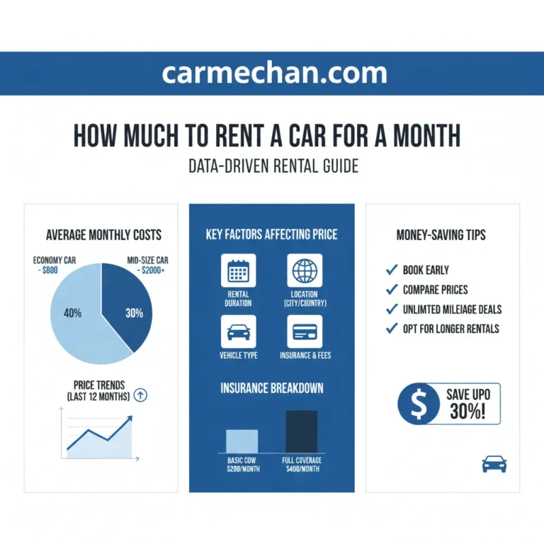 How Much Is It To Rent A Car For A Month In 2026 Analysis