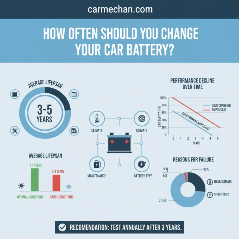 How Often Should You Change Your Car Battery In 2026