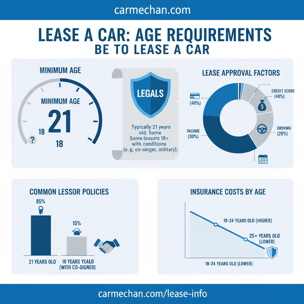 When to Apply for Your First Car Lease — visual explaining the key point