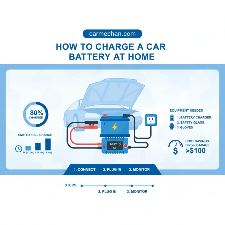 How To Charge A Car Battery At Home Safely In 2026