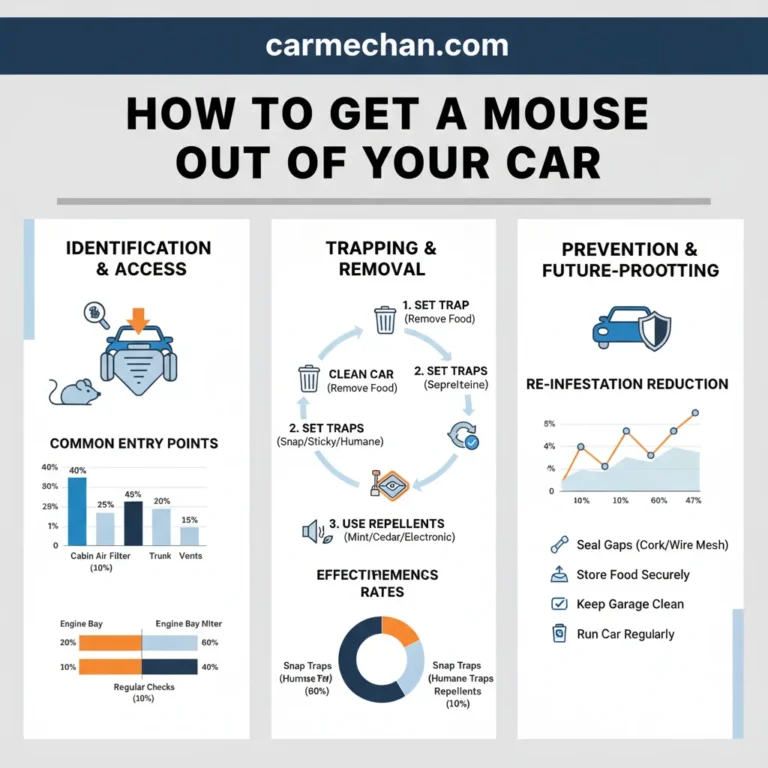 How to Get a Mouse Out of Your Car Safely in 2026