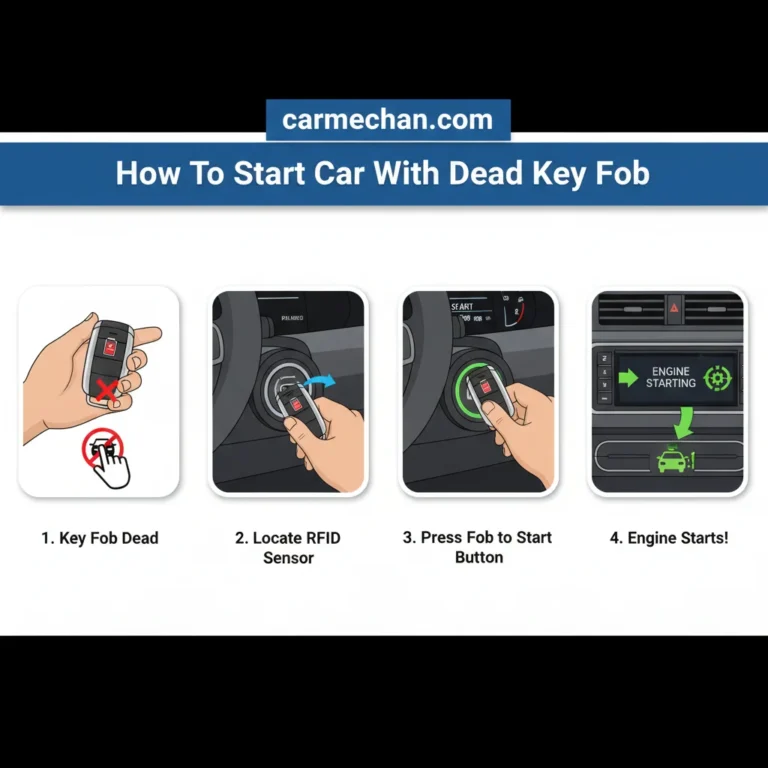 How To Start Car With Dead Key Fob In 2026 Using Emergency Bypass
