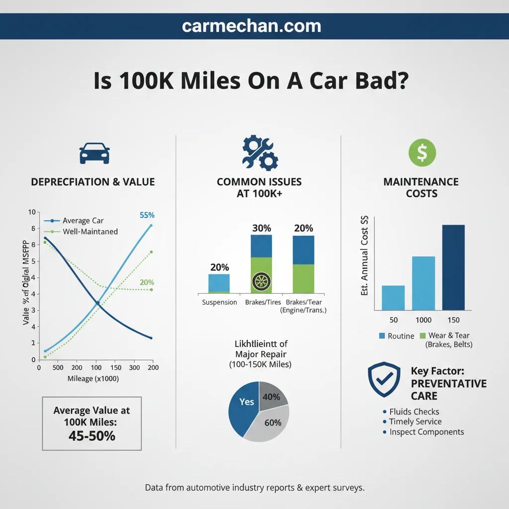 is 100k miles on a car bad data visualization chart