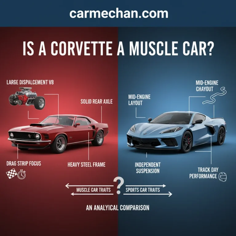 Is a Corvette a Muscle Car in 2026 Performance Explained