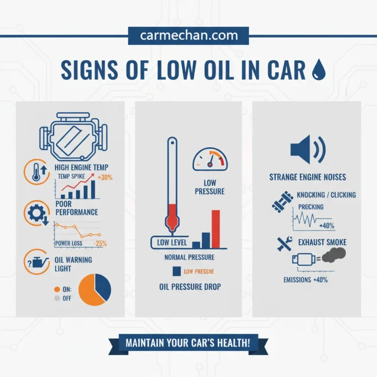 Critical Signs Of Low Oil In Car For 2026 Drivers