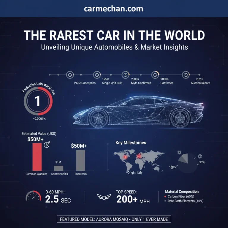 The Rarest Car In The World 2026 Data Analysis Guide