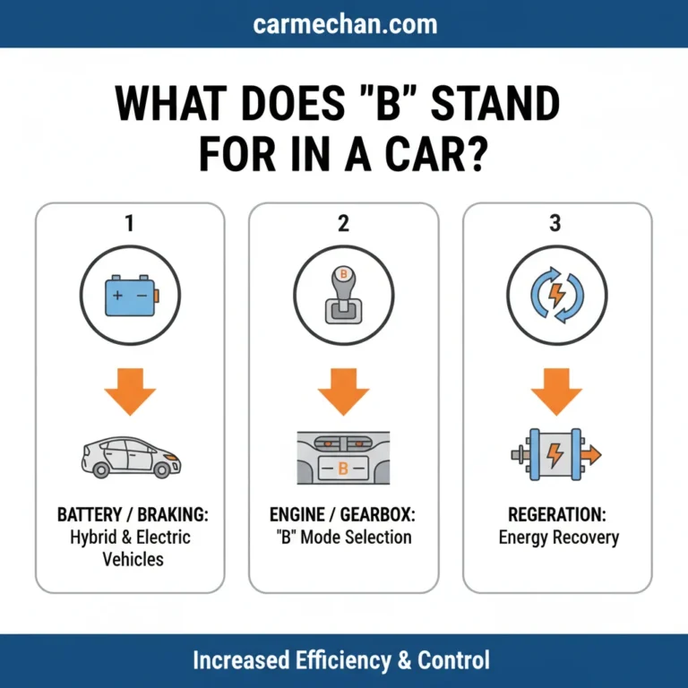 What Does B Stand For In A Car 2026 Safety Guide