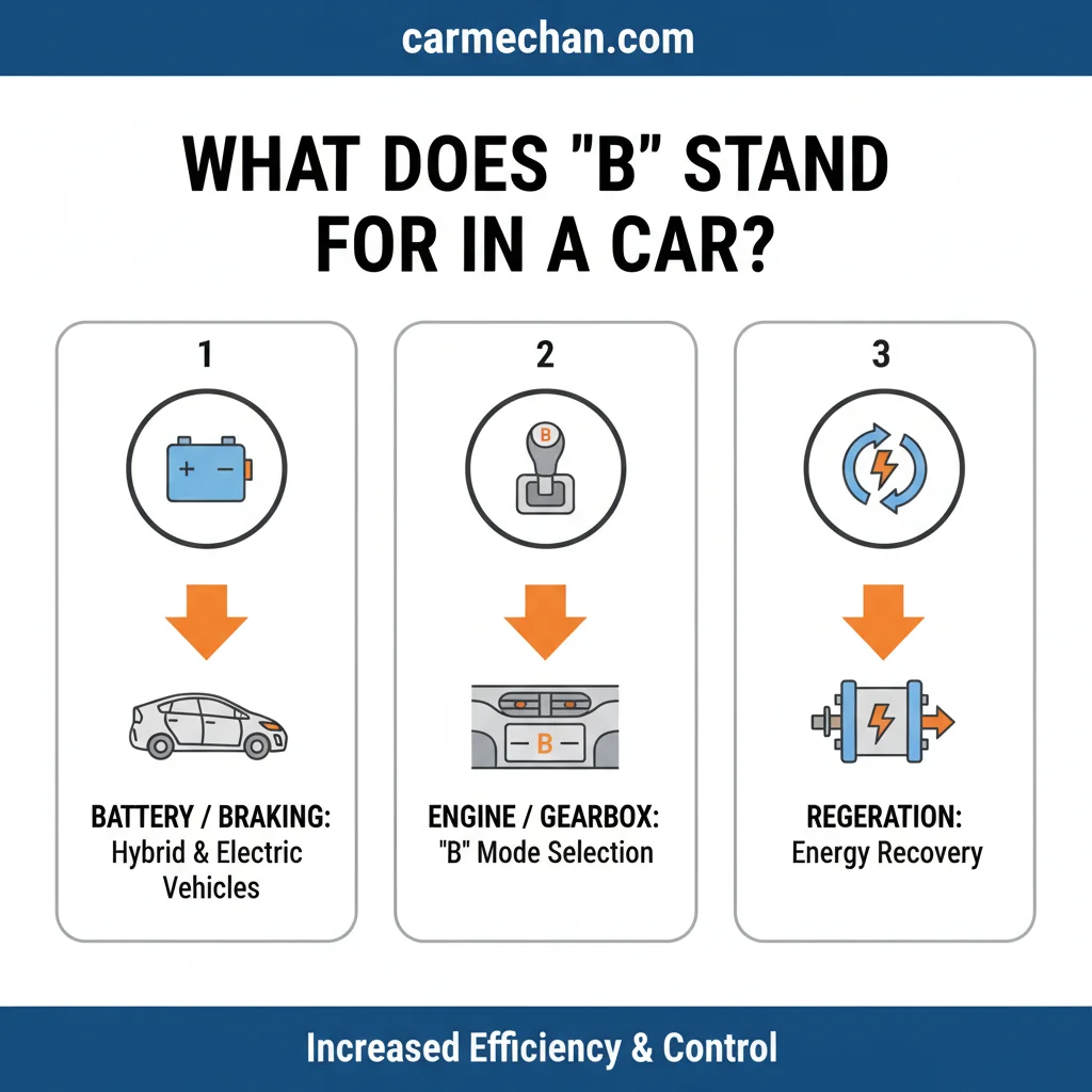 What Does B Stand For In A Car 2026 Safety Guide