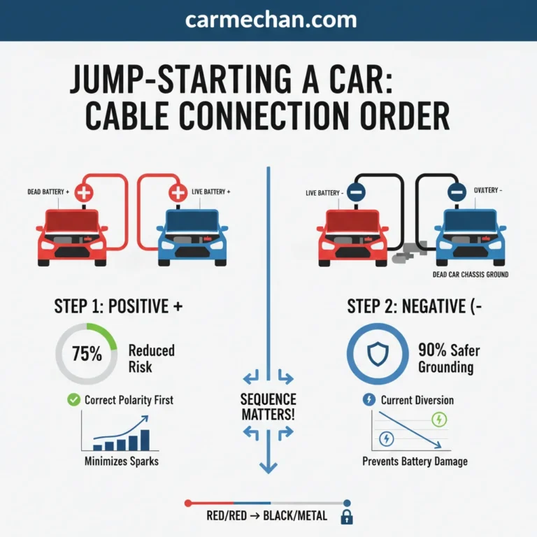 When Jumping a Car Which Cable Goes First Safely in 2026