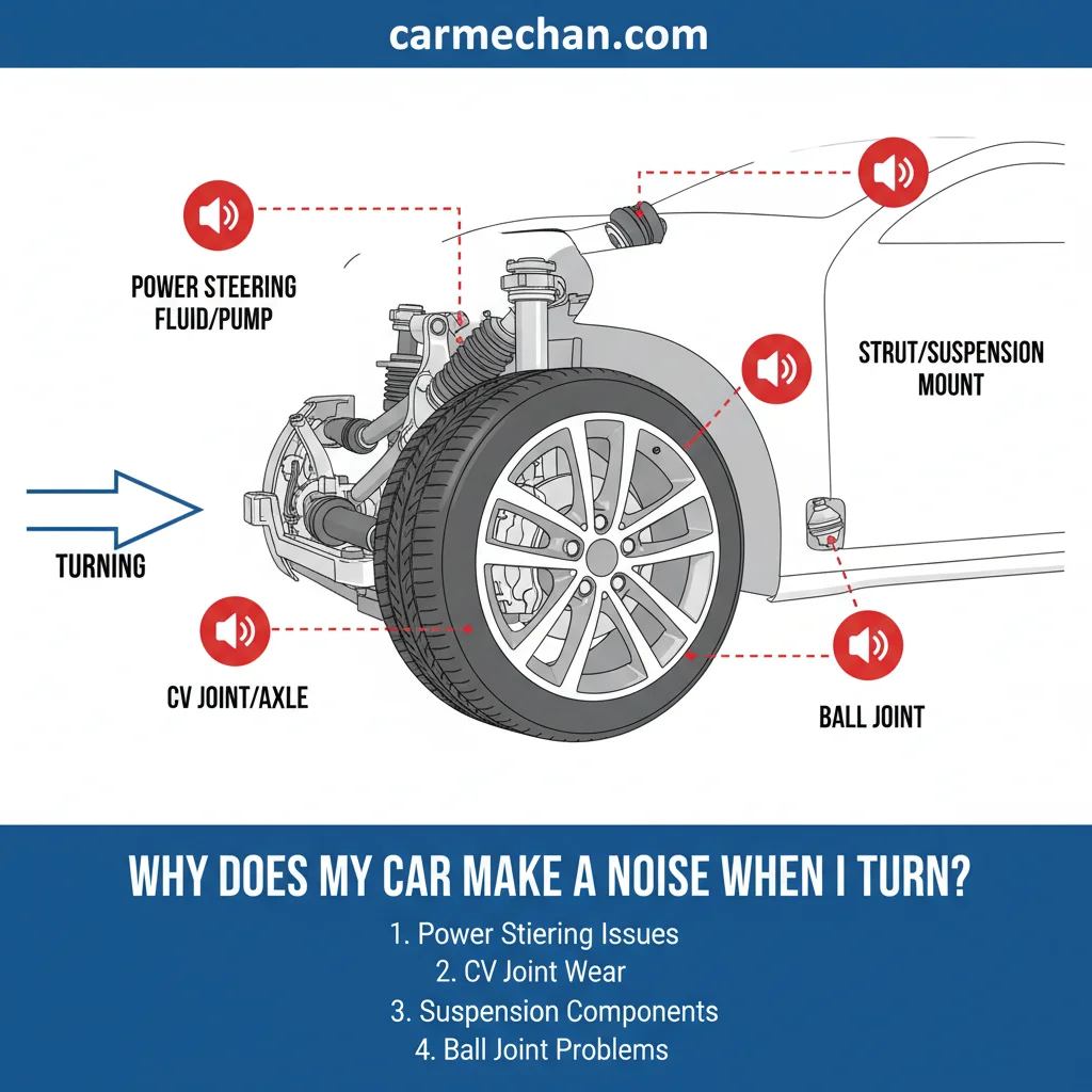 Why Does My Car Make A Noise When I Turn 2026 Safety Guide