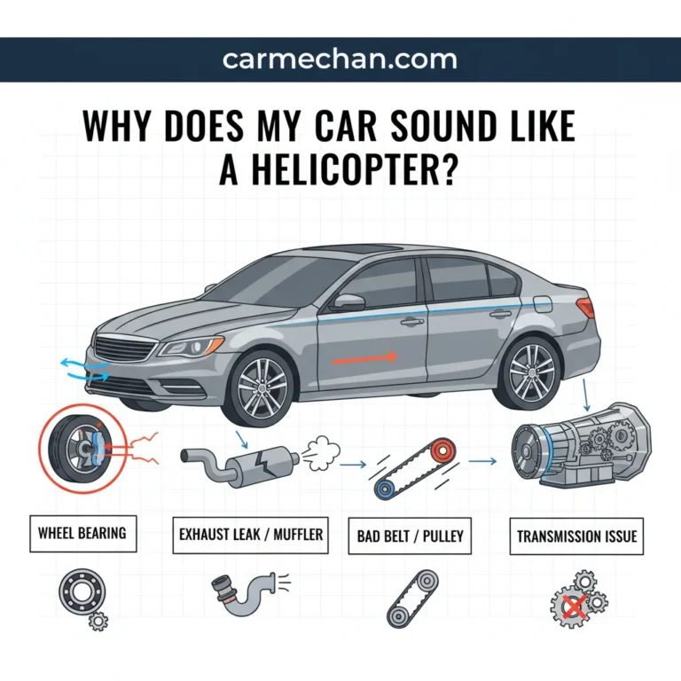 Why Does My Car Sound Like A Helicopter 2026 Diagnostic