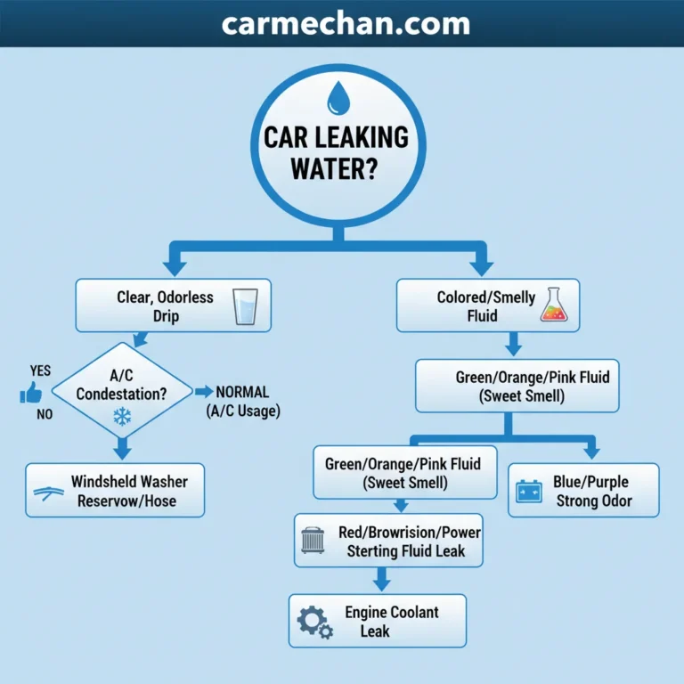Why Is My Car Leaking Water In 2026 Diagnostic Flowchart