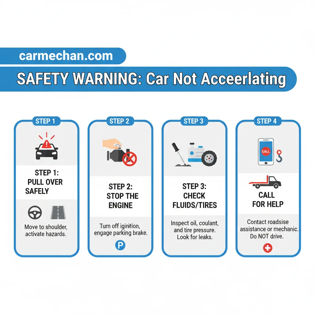 why is my car not accelerating safety warning infographic