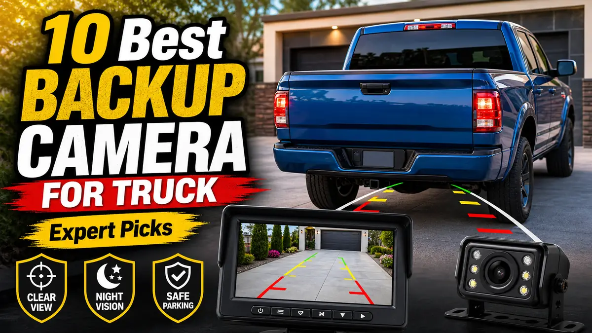 10 Best Backup Camera For Truck: Expert Picks
