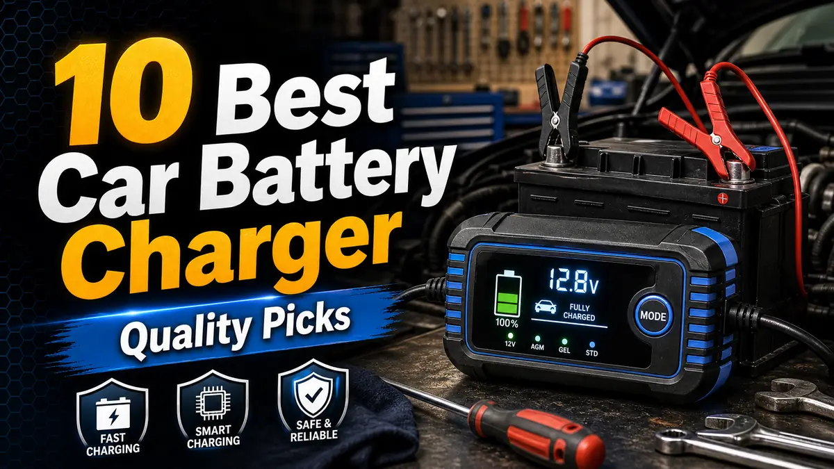 10 Best Car Battery Charger: Quality Picks