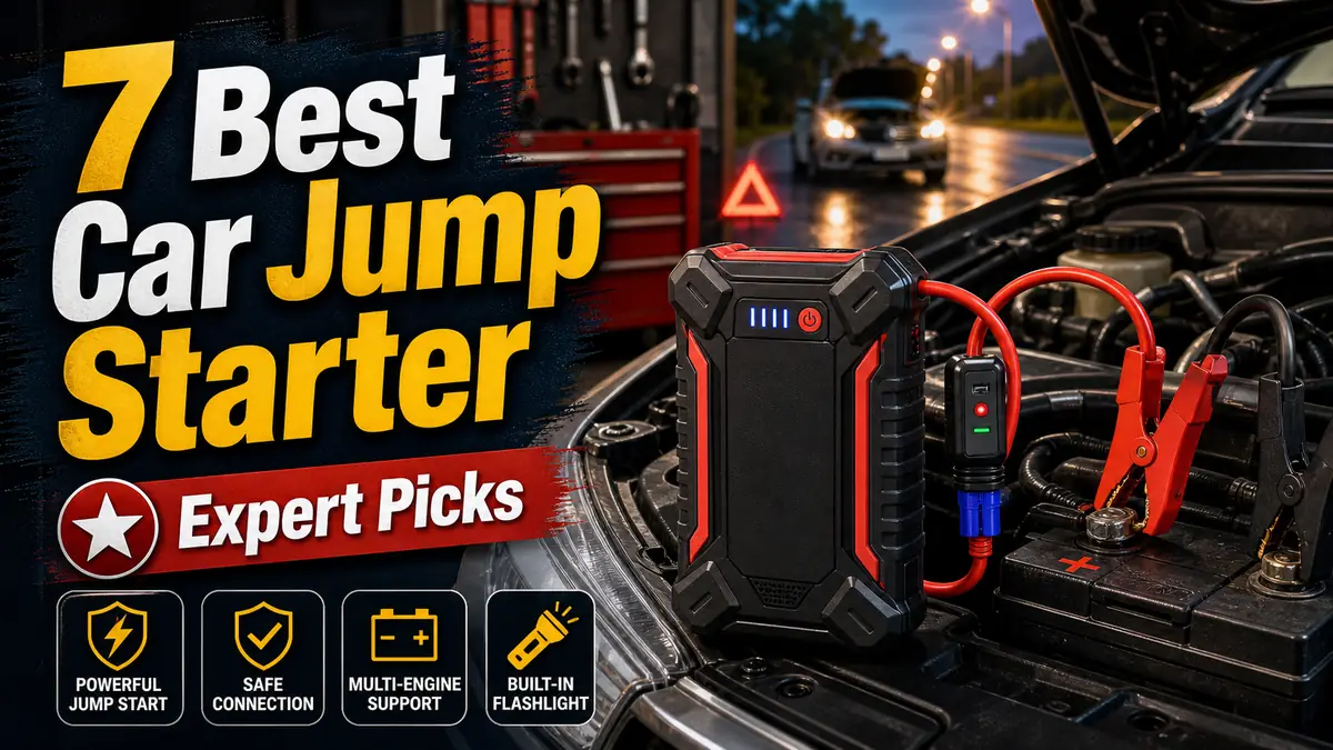 7 Best Best Car Jump Starter: Expert Picks