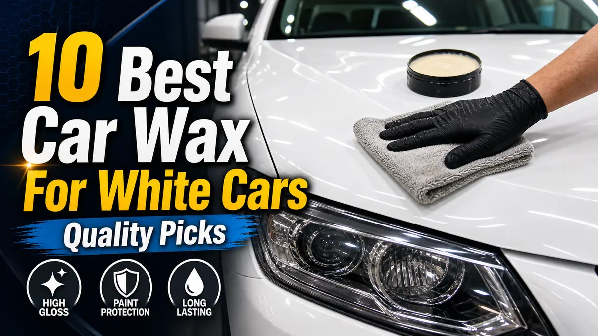 10 Best Car Wax For White Cars: Quality Picks