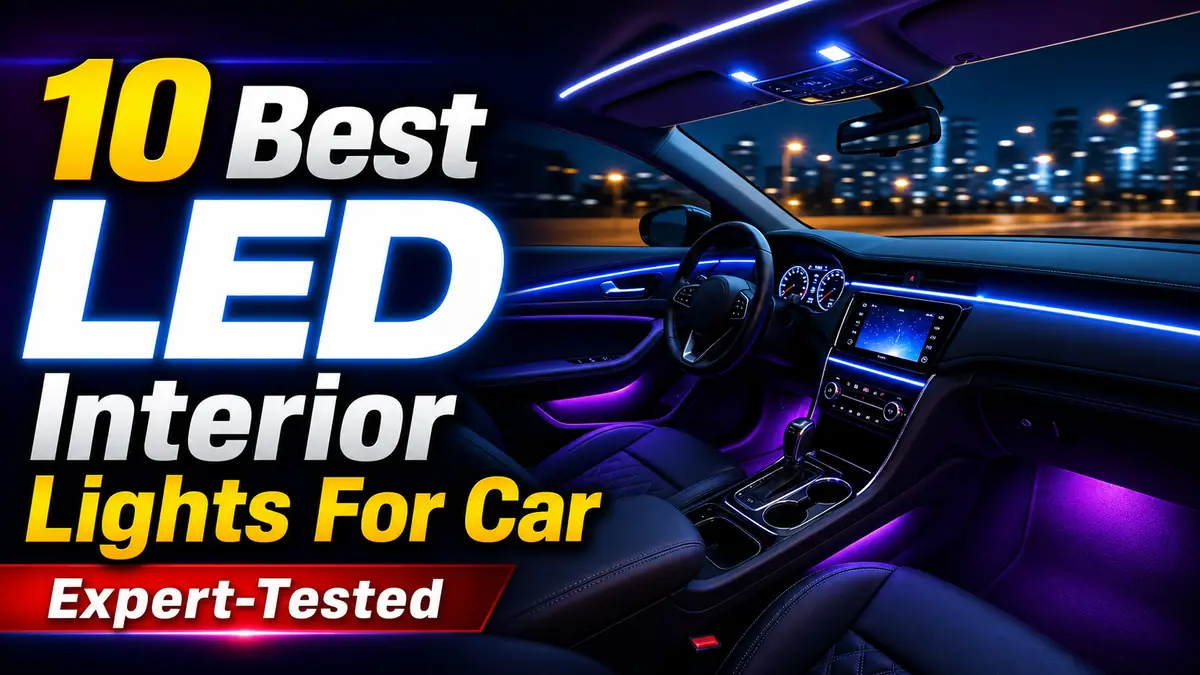 10 Best Led Interior Lights For Car: Expert-Tested