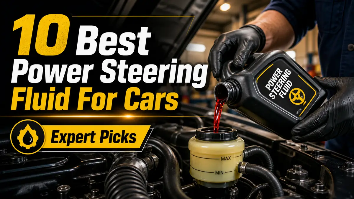10 Best Power Steering Fluid For Cars: Expert Picks