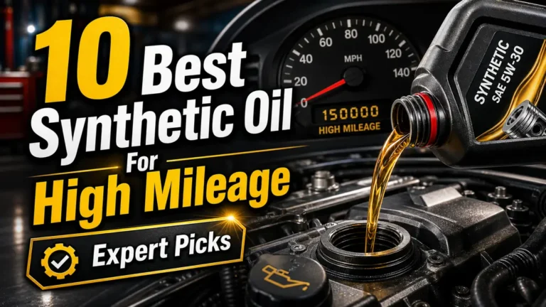 10 Best Synthetic Oil For High Mileage: Expert Picks