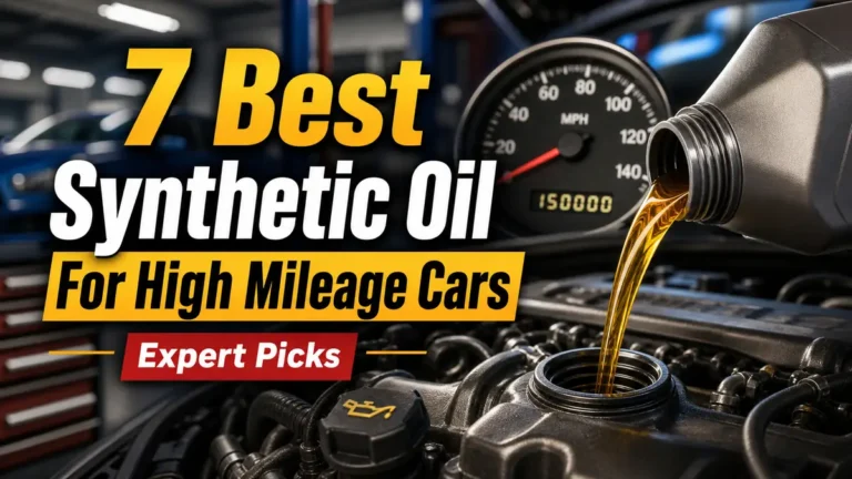 7 Best Synthetic Oil For High Mileage Cars: Expert Picks