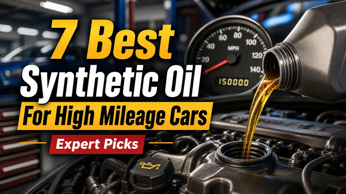 7 Best Synthetic Oil For High Mileage Cars: Expert Picks