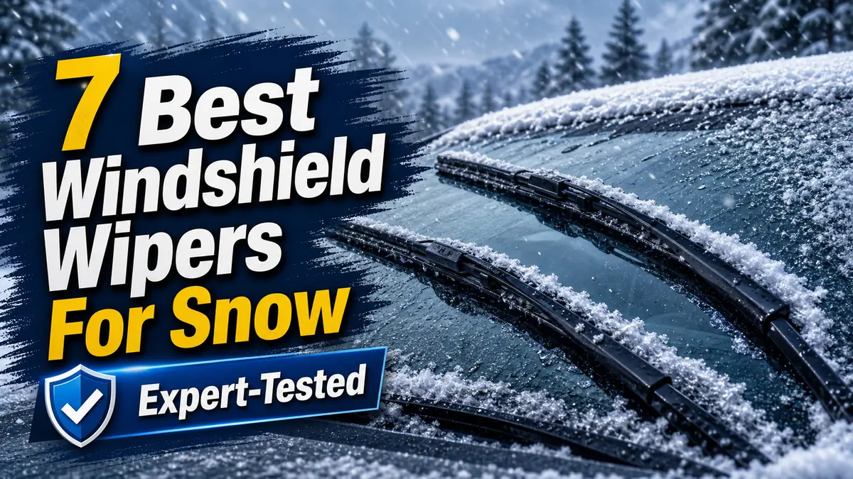 7 Best Windshield Wipers For Snow: Expert-Tested