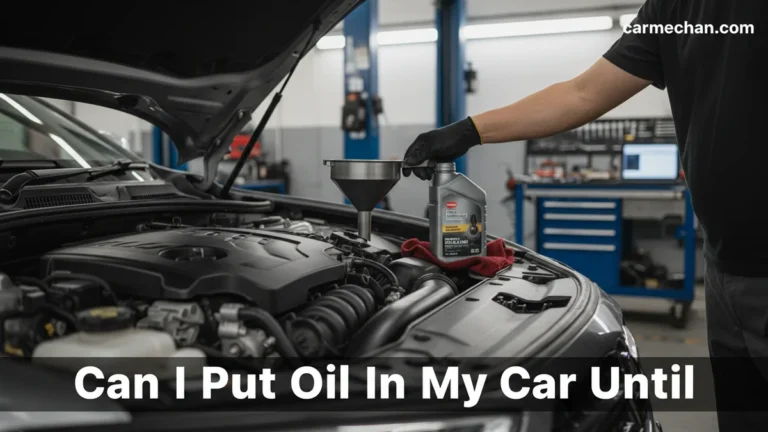 Can I Put Oil In My Car Until I Get An Oil Change Can 2026