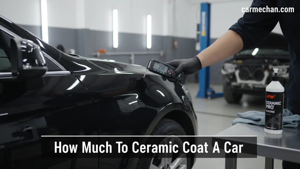 How Much to Ceramic Coat a Car Expert Guide 2026 - ceramic coating for cars