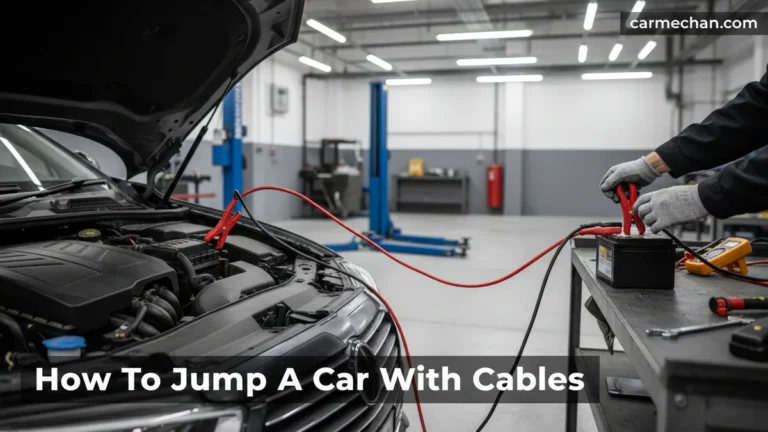 How To Jump A Car With Cables Jump A Car With Cables 2026