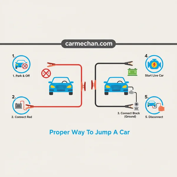 Proper Way to Jump a Car Step-by-Step Guide for 2026