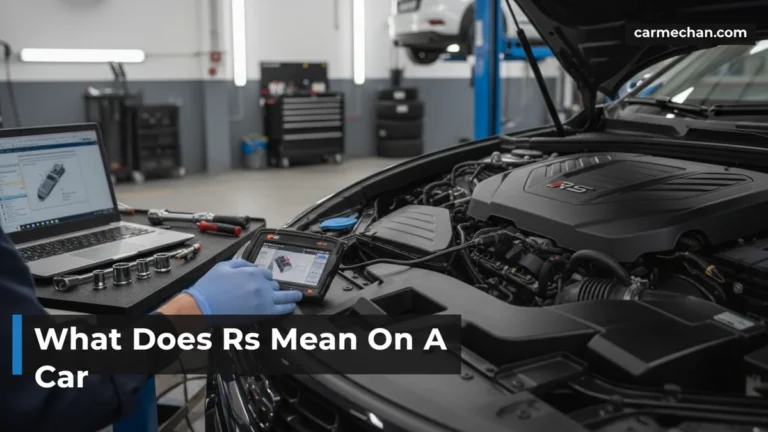 Expert Guide What Does RS Mean on a Car 2026 Models